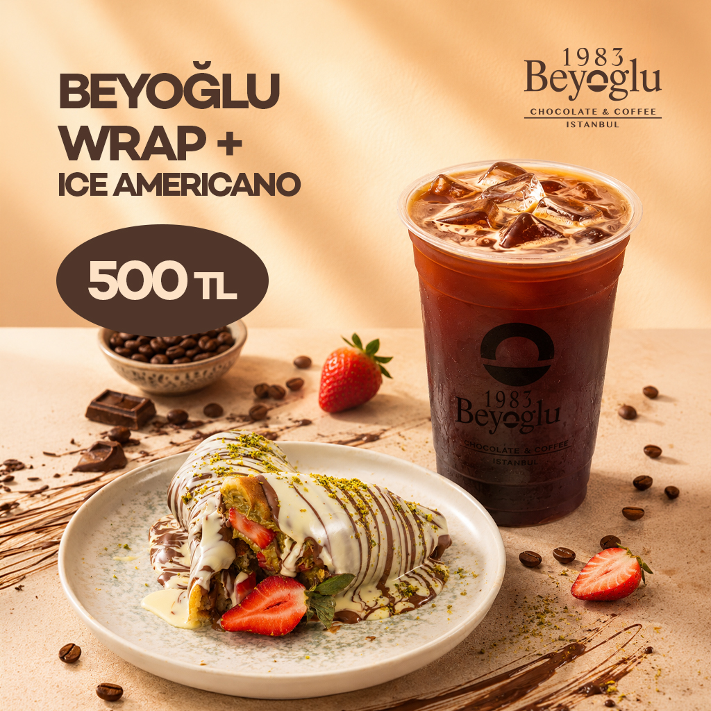BEYOGLU WRAP + ICE AMERICANO
