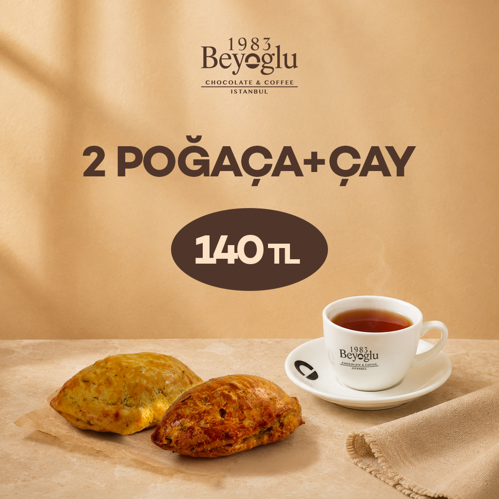 2 POGACA + ÇAY