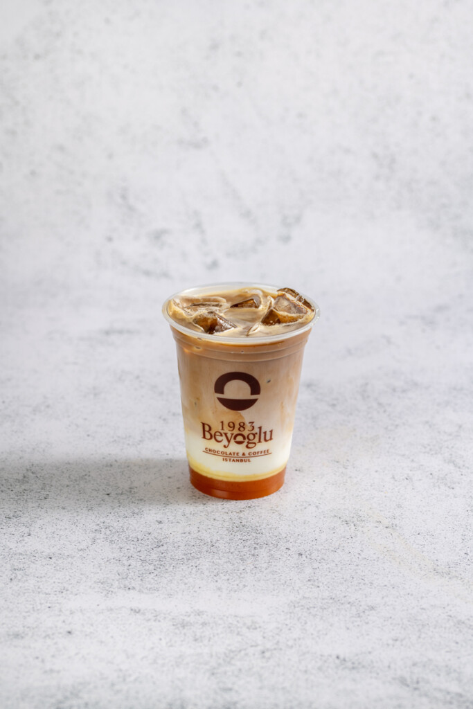 ICED SALTED CARAMEL LATTE