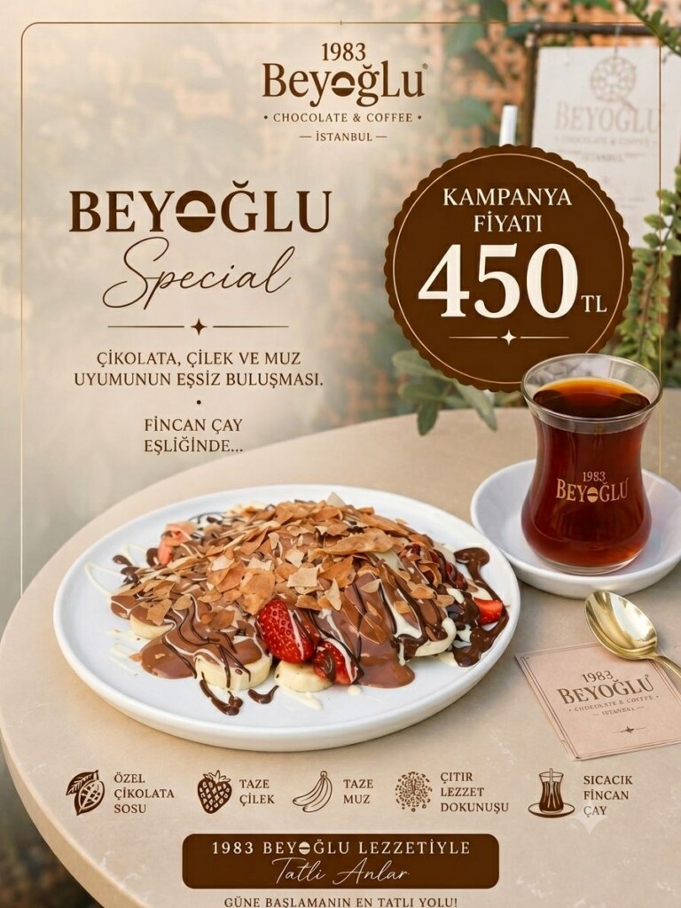 BEYOĞLU SPECİAL + FİNCAN ÇAY