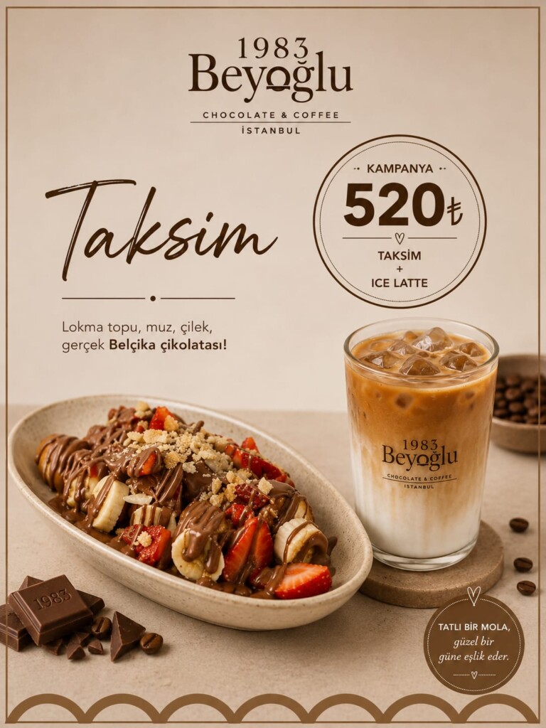 TAKSİM + ICE LATTE