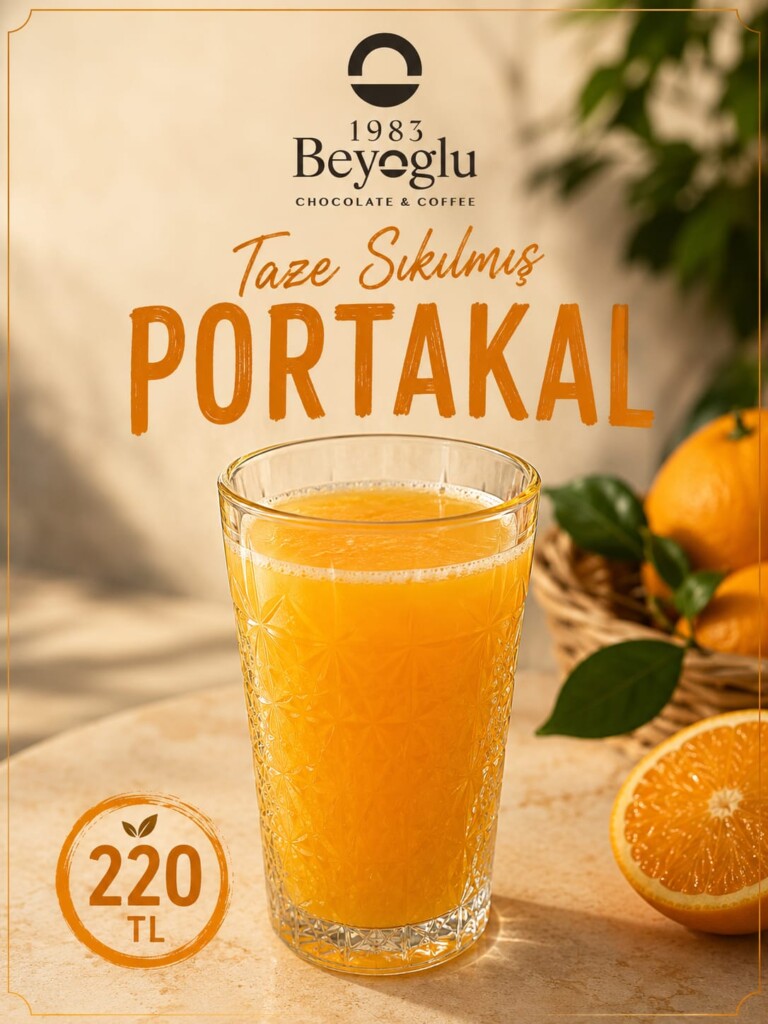 TAZE PORTAKAL SUYU